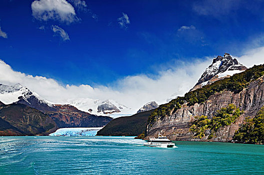 冰河,湖,巴塔哥尼亚,阿根廷