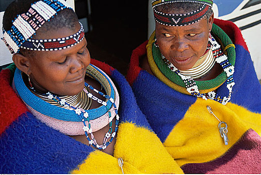 部族,女人,南非