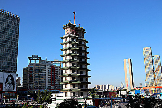 中国河南郑州二七大罢工纪念塔