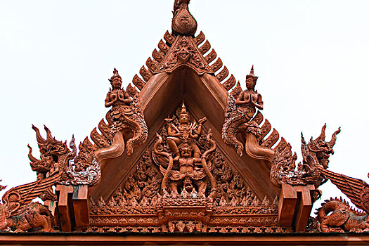 亚洲,泰国,苏梅岛,庙宇,寺院