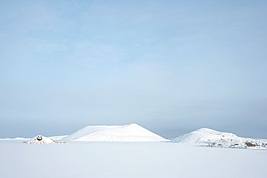 米湖,北方,冰岛