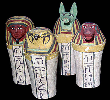 埃及,四个,艺术家,未知