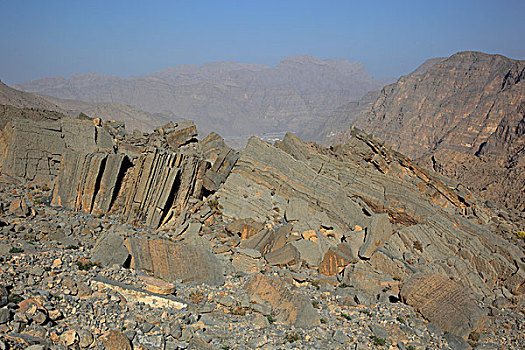 风景,区域,阿曼,中东,亚洲