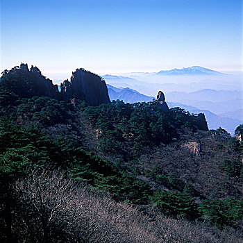 黄山西海风光