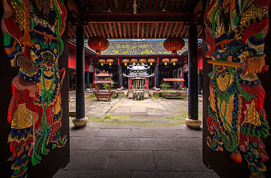 朱氏宗祠,高桥镇,藕缆桥村