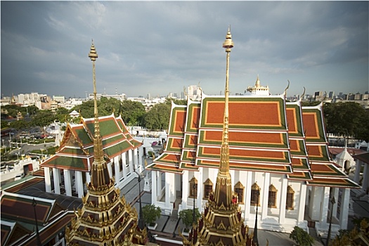 泰国,曼谷,寺院,庙宇