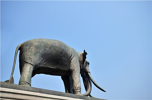 大象,雕塑