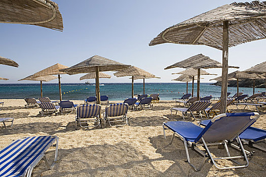 太阳椅,沙滩