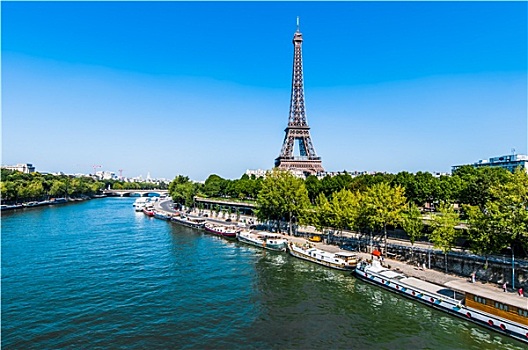 埃菲尔铁塔,巴黎,城市,法国