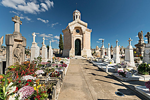 墓地,马略卡岛,巴利阿里群岛,西班牙