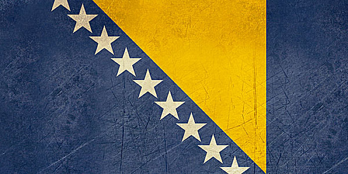 低劣,波斯尼亚,黑塞哥维那,旗帜