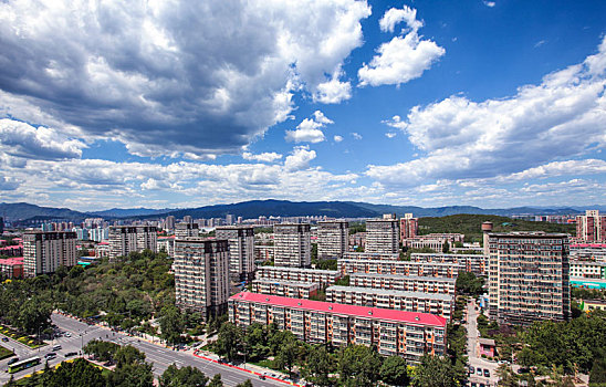 北京市石景山区居民区