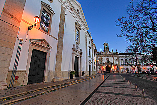 葡萄牙,阿尔加维,法若,背景,入口,门,老城
