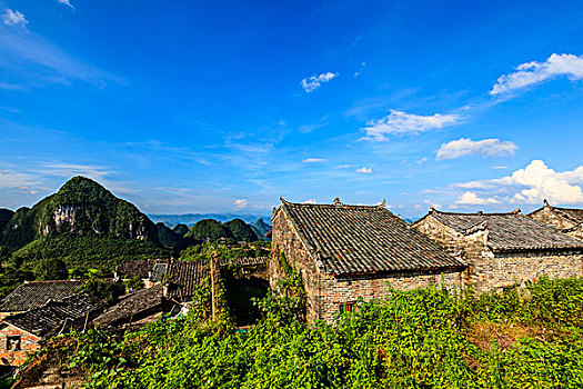 南岗排瑶寨自然风景