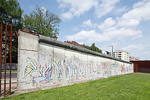 涂鸦,残留,墙壁,柏林墙,纪念,路,柏林,德国,欧洲