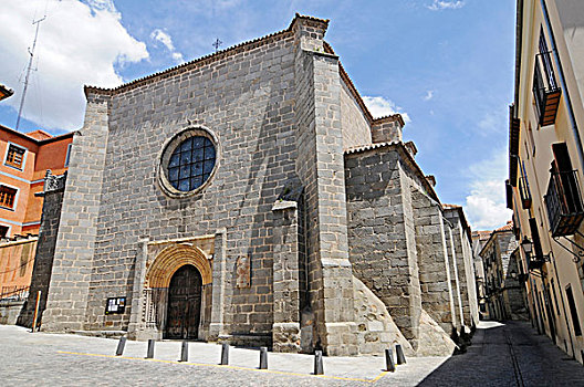 教堂,卡斯蒂利亚莱昂,西班牙,欧洲