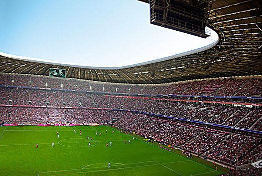 足球赛,慕尼黑,巴伐利亚,德国