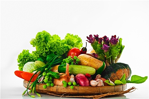 蔬菜,卷心菜,西红柿,黄瓜,洋葱,莴苣