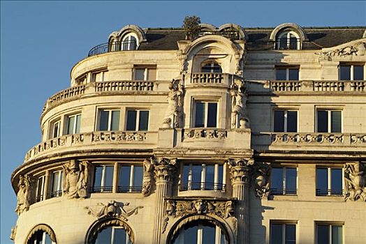 建筑外观,巴黎,法国