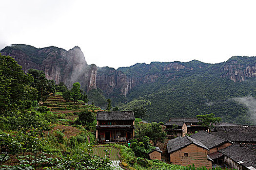 浙江山村风景