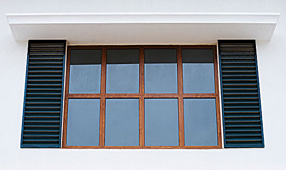 特写,窗户,房子,班加罗尔,印度