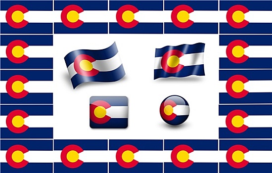 旗帜,科罗拉多,象征