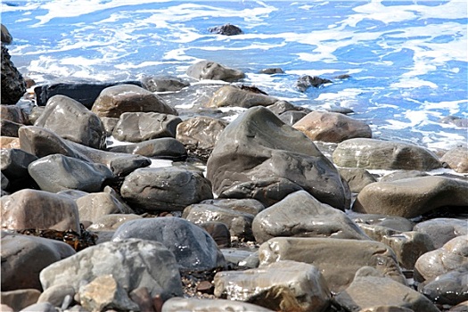 石头,海岸线