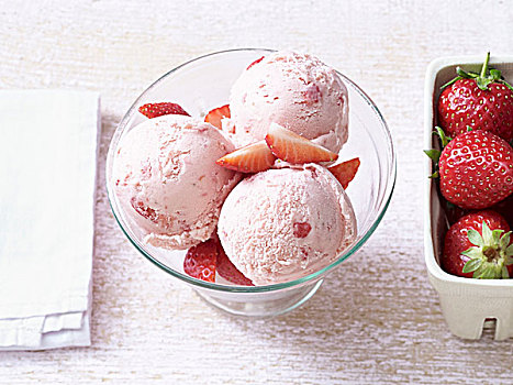 无糖,草莓冰激凌