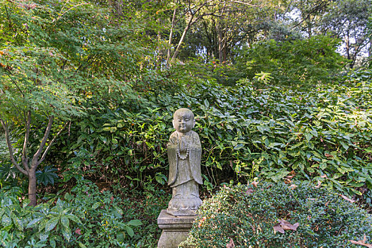 杭州灵隐寺石像