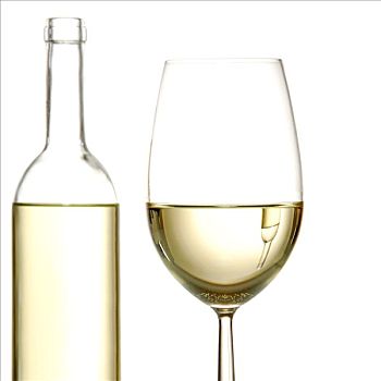 葡萄酒瓶,玻璃杯