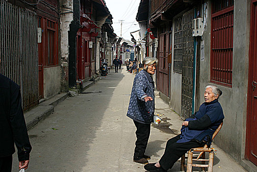 东钱湖,韩岭村,山村,老街,古韵