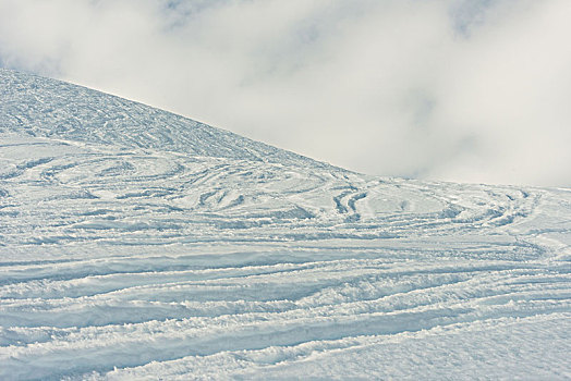 滑雪坡,冬天,滑雪区