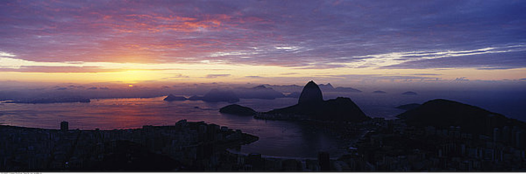 日出,里约热内卢,巴西