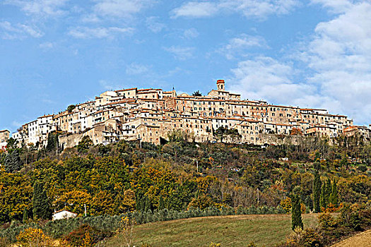 乡村,托斯卡纳,意大利