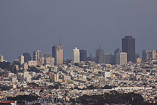 旧金山,加利福尼亚,展示,金融区
