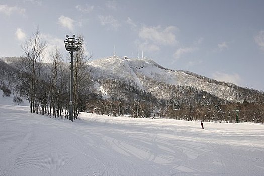 滑雪胜地