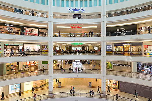 购物中心,室内,吉隆坡,马来西亚,亚洲