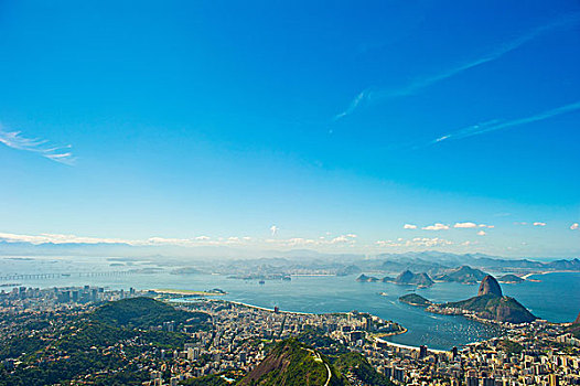 俯视,风景,巴西