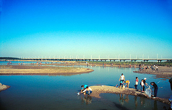 河北省石家庄滹沱河湿地公园