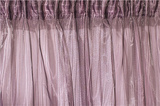 紫色,帘