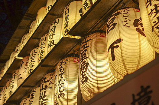 京都,夜灯