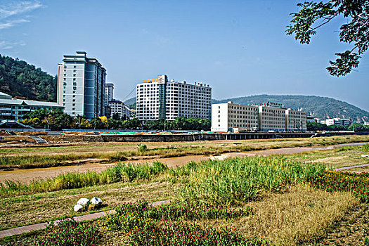 陕西延安城市风光