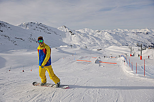 滑雪板,冬季运动,极限,跳跃