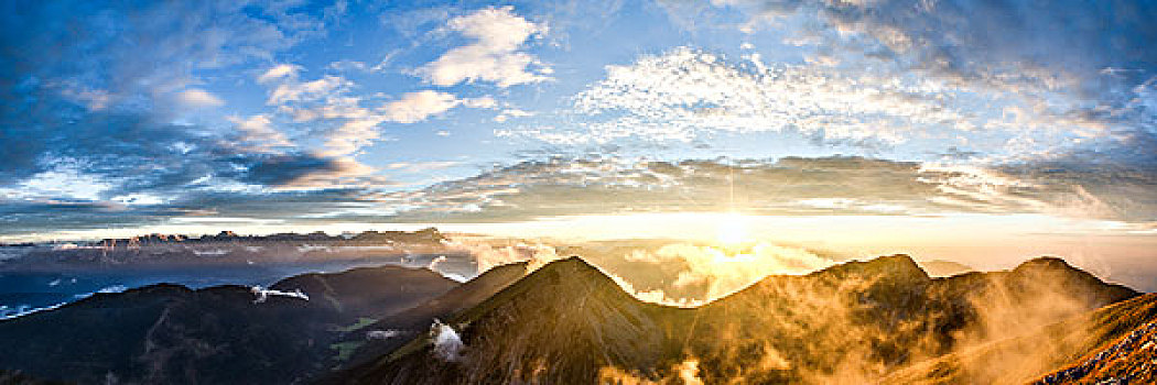 风景,山