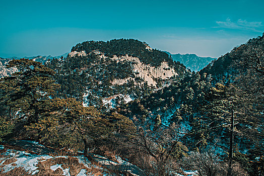 华山风光,华山西峰