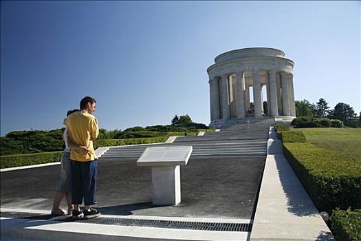 法国,洛林,默兹河,美国人,纪念建筑