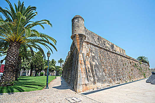 葡萄牙,卡斯卡伊斯,要塞,圣母,亮光,大幅,尺寸