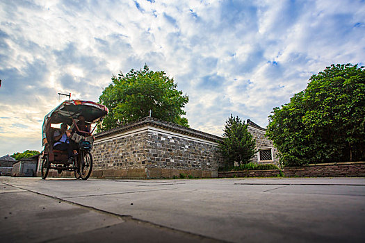 古建筑,老房子,通道,道路