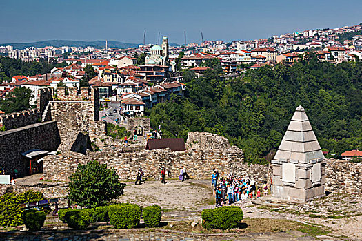 保加利亚,中心,山,大特尔诺沃,老,要塞,区域