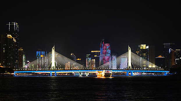 海印大桥夜景